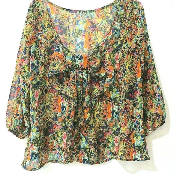 FINAL LOVE CULTURE SHEER TOP - Picture 2 of 3